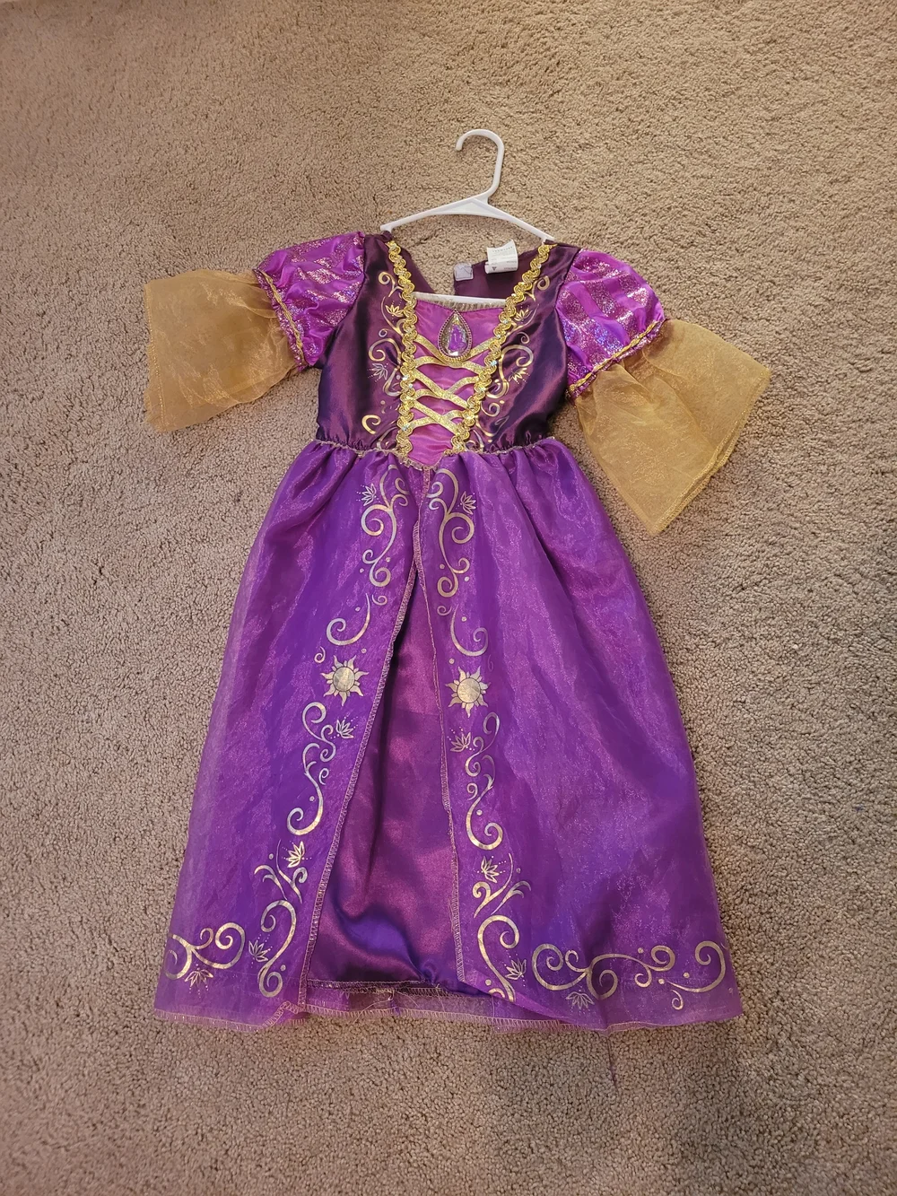 Disney Raqunzel Costume Size 4-6X